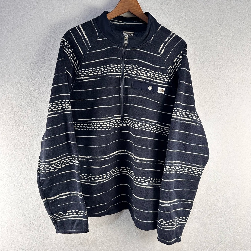 The North Face Printed Gordon Lyons 1/2 Zip Sz XL
